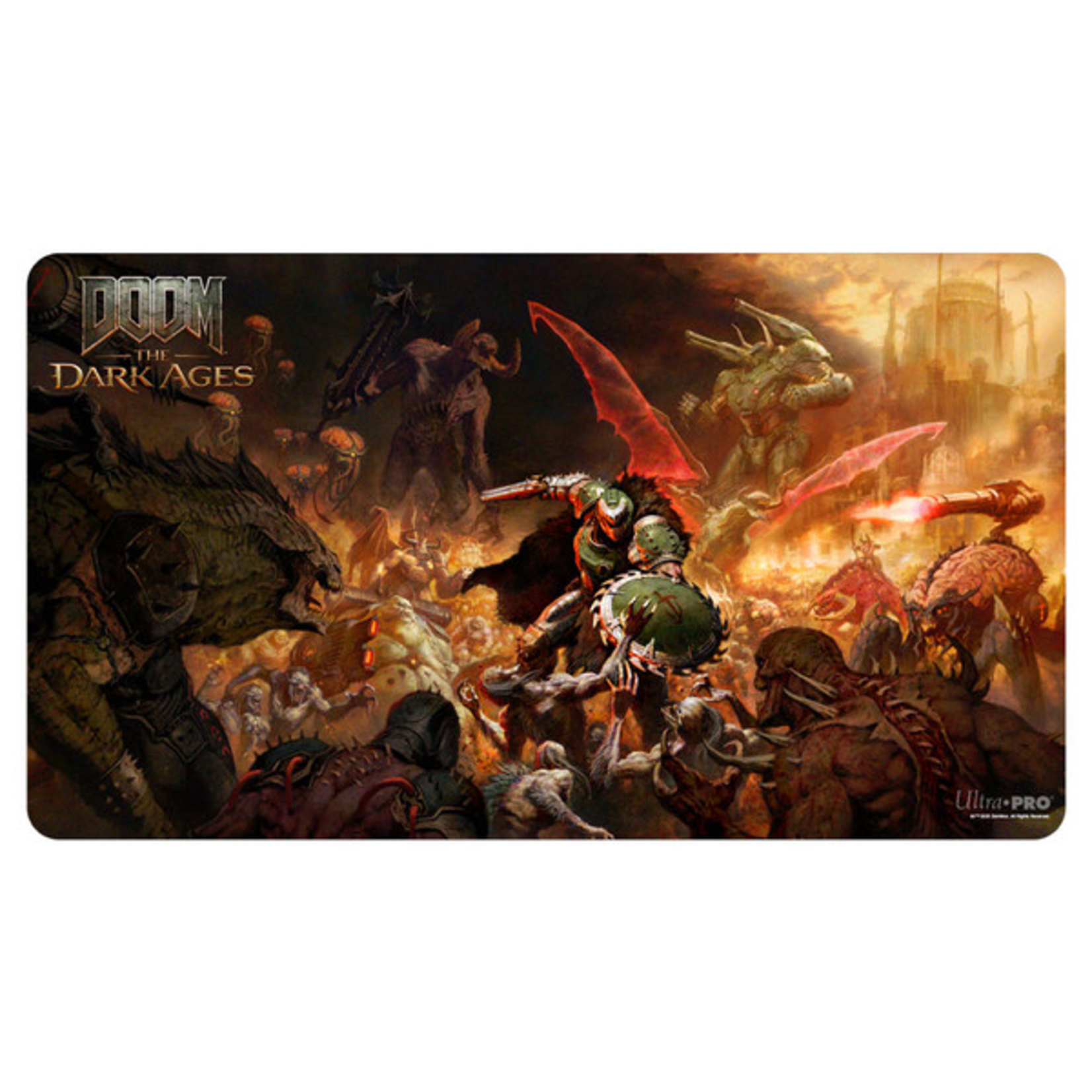 Ultra Pro Ultra Pro Playmat Doom the Dark Ages Onslaught