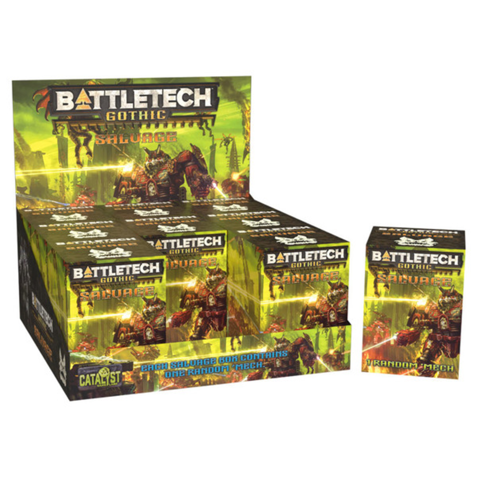 Catalyst Game Labs Battletech Gothic Salvage Blind PACK