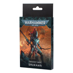 Games Workshop Warhammer 40k Drukhari Datasheet Cards 10E
