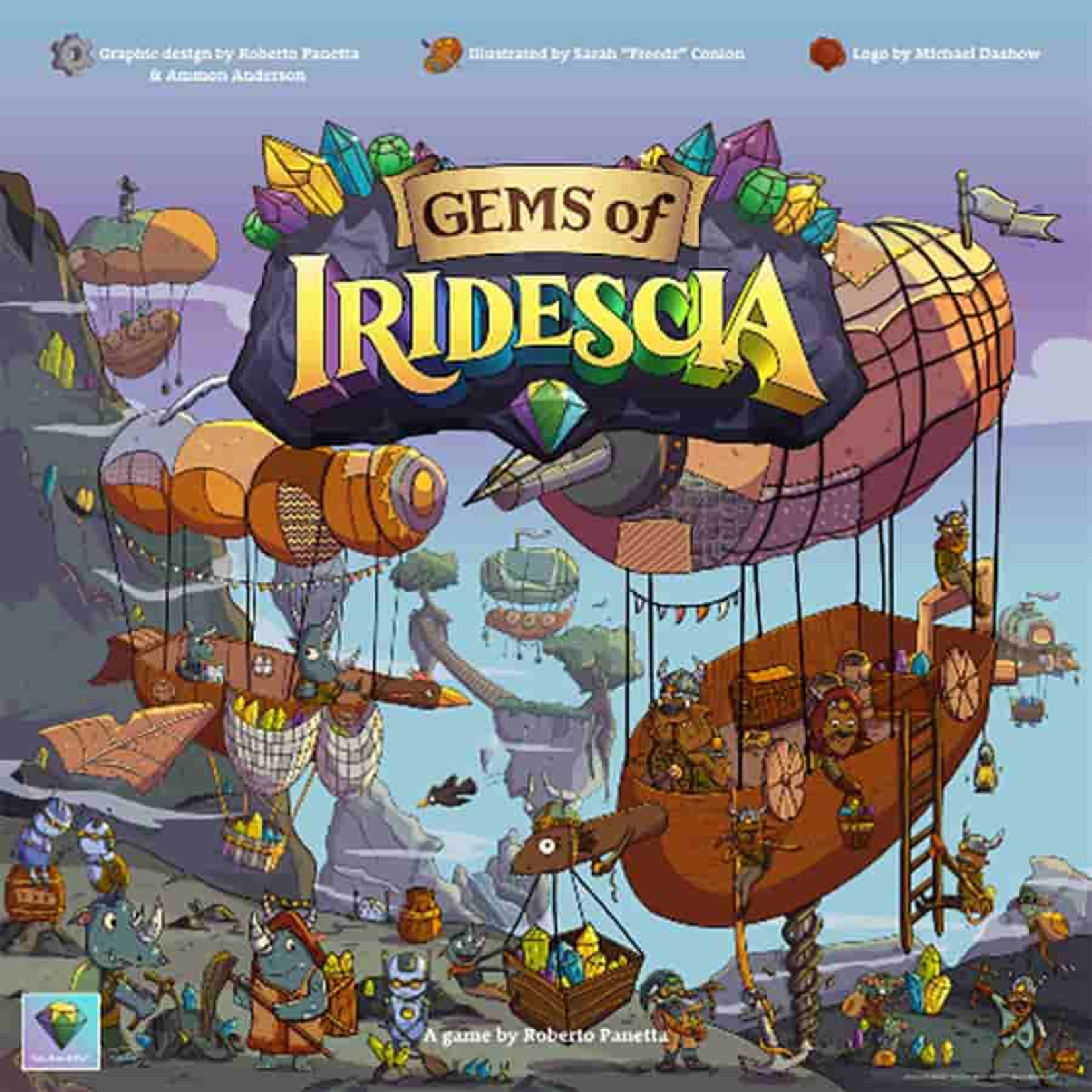 Rock Stone and Dice Games Gems of Iridescia