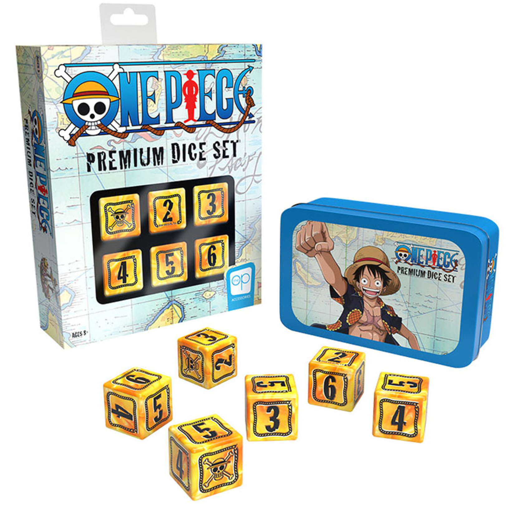 USAopoly One Piece Premium d6 Set