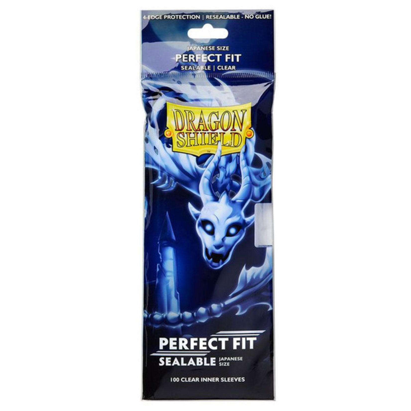 Arcane Tinmen Dragon Shield Perfect Fit Japanese Sleeves Sealable Clear 100 ct