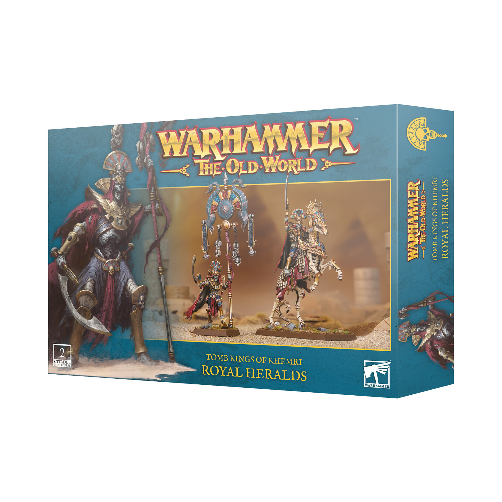 Games Workshop Warhammer The Old World Tomb Kings of Khemri Royal Heralds