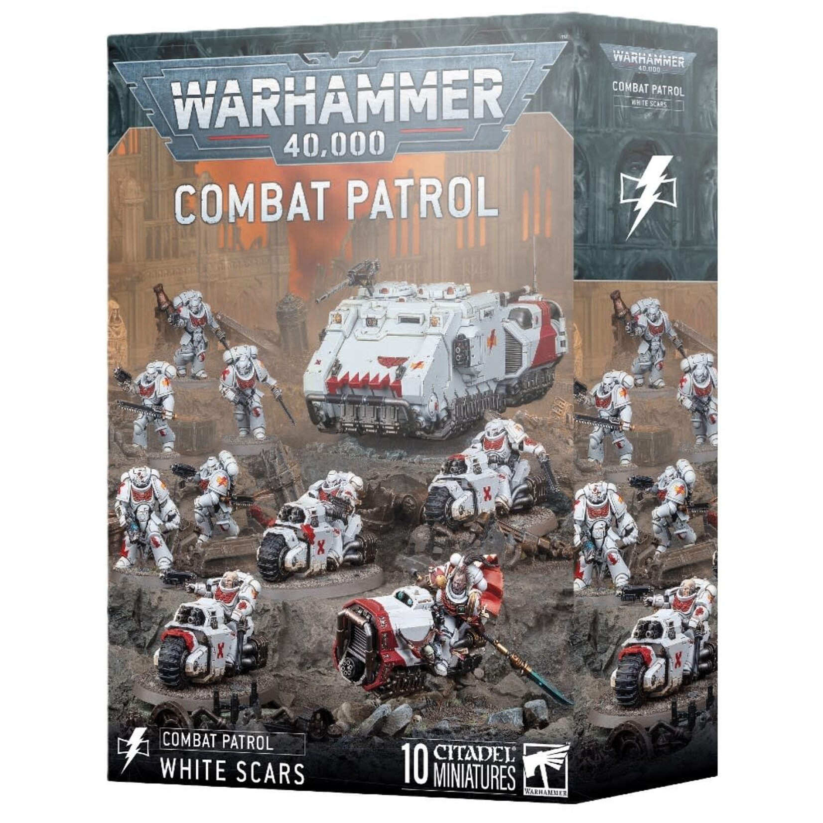 Games Workshop Warhammer 40k Space Marines White Scars Combat Patrol
