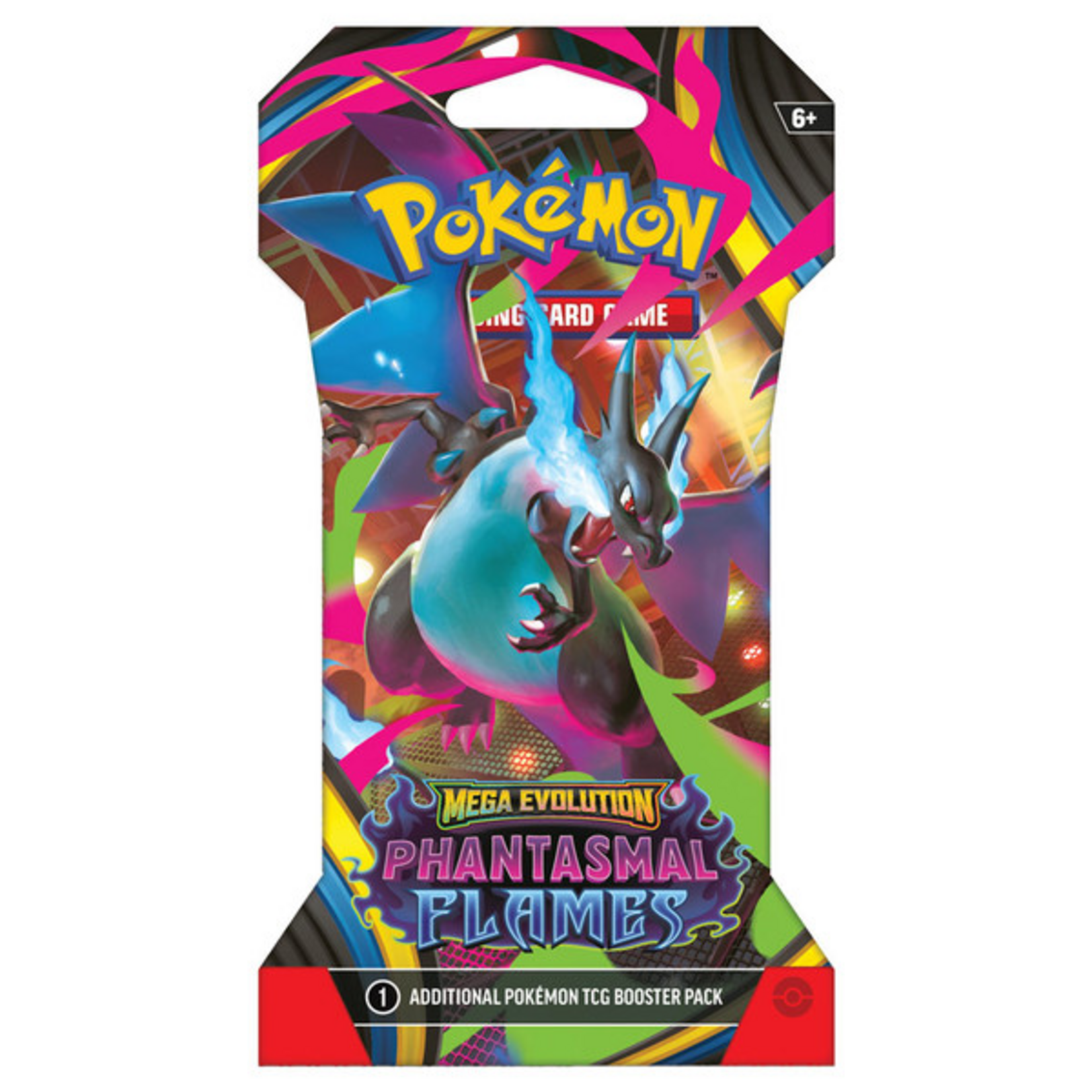 Pokemon Company International Pokemon Mega Evolution 2 Phantasmal Flames Sleeved Booster PACK
