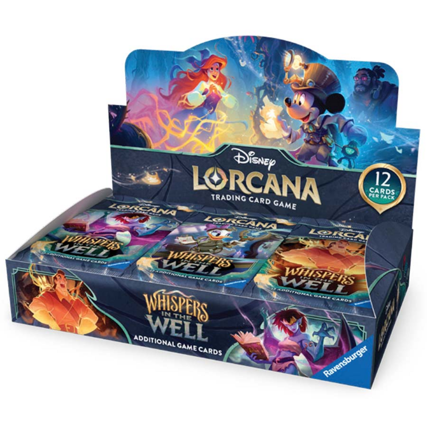 Ravensburger Disney Lorcana Whispers in the Well Booster BOX