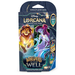Ravensburger Disney Lorcana Whispers in the Well Starter Deck Amber Emerald