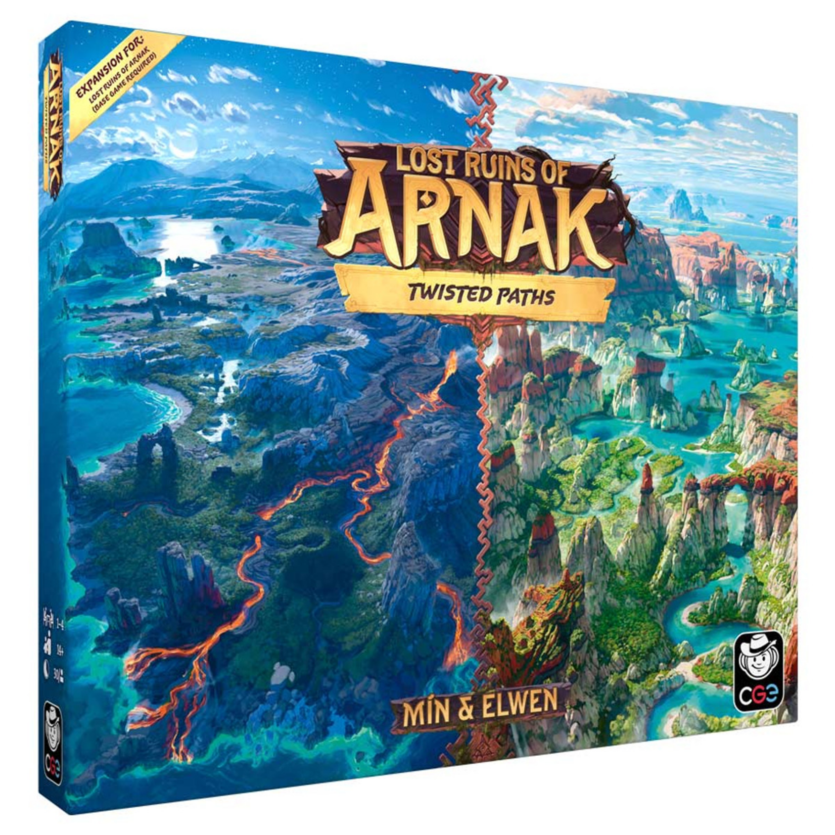 Czech Games Editions Lost Ruins of Arnak Twisted Paths Expansion