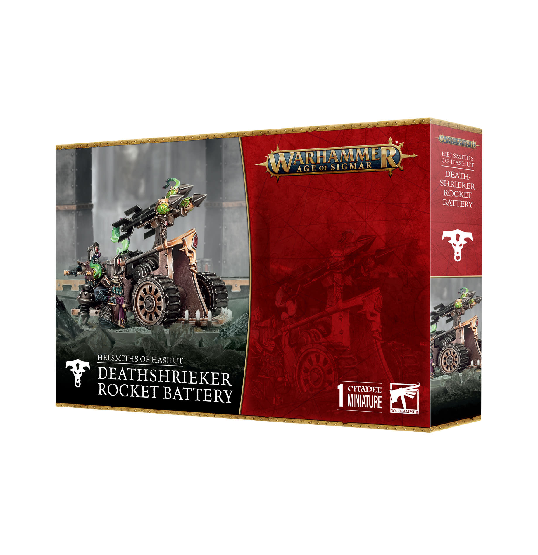 Warhammer Age of Sigmar: Helsmiths of Hashut - Deathshrieker Rocket Battery - Game Nerdz