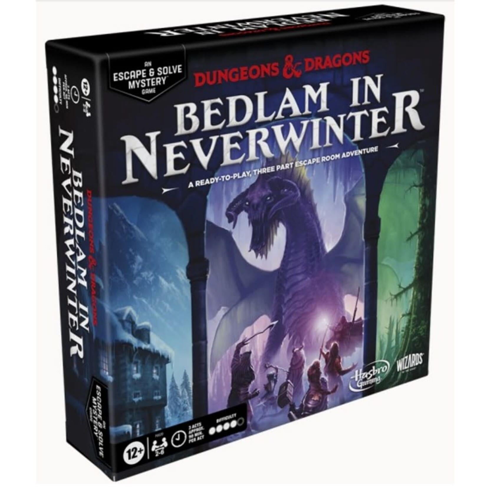 Wizards of the Coast Dungeons and Dragons Bedlam in Neverwinter Escape Room