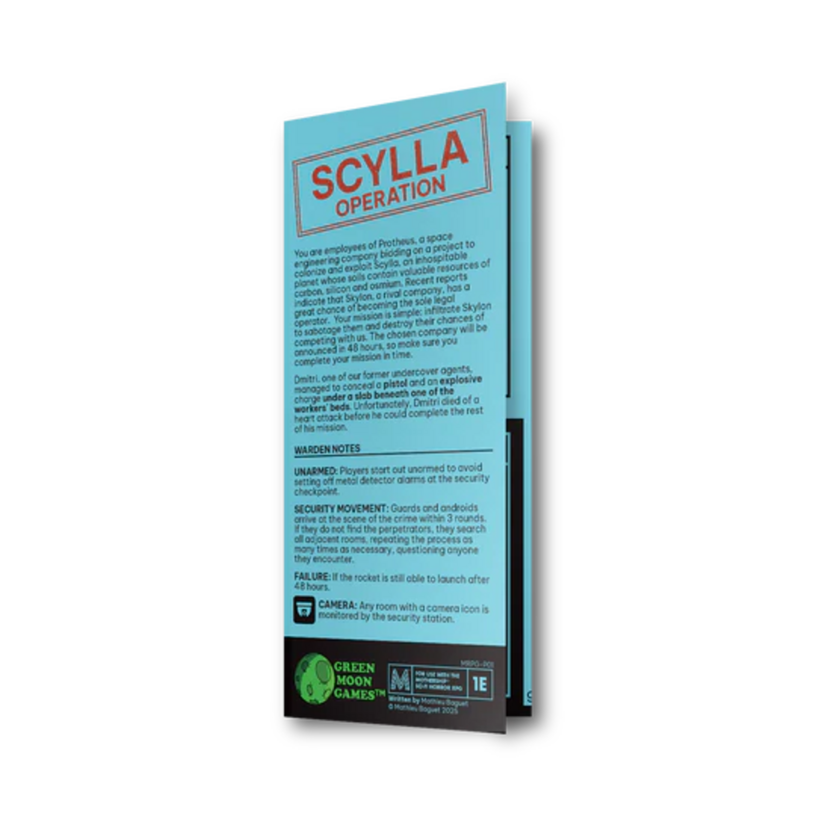 Tuesday Knight Games Mothership Scylla Operation