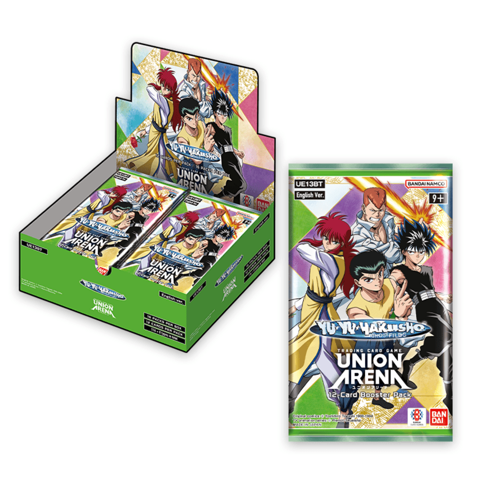 Bandai Union Arena Yu Yu Hakusho Ghost Files Booster BOX