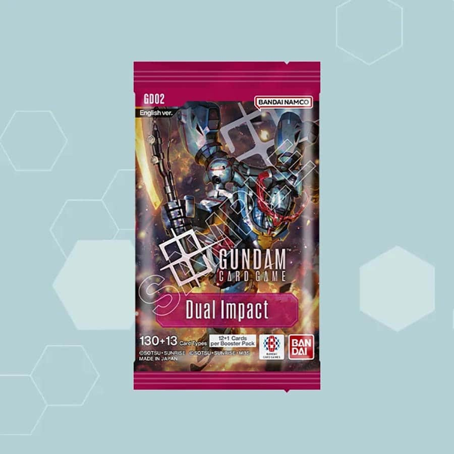 Gundam Card Game Dual Impact GD02 Booster PACK - Guardian Games