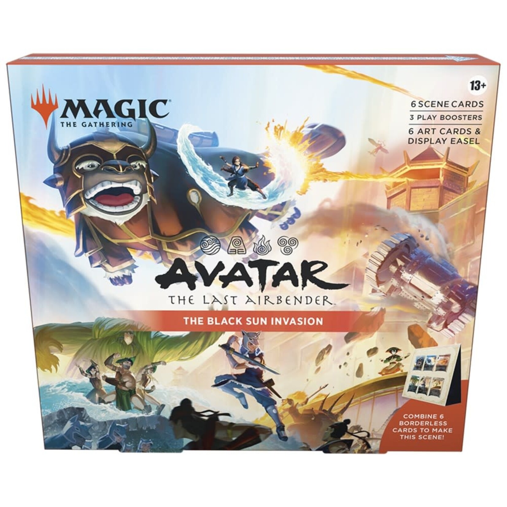 Wizards of the Coast Magic the Gathering Avatar The Last Airbender Scene Box The Black Sun Invasion