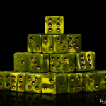 Baron of Dice Baron of Dice Virulent Dice Square Corner d6 25 ct
