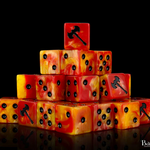 Baron of Dice Baron of Dice Slayer Axe Square Corner d6 25 ct