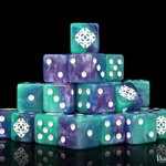 Baron of Dice Baron of Dice Mountain Treasures Square Corner d6 25 ct