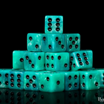 Baron of Dice Baron of Dice Empyrean Dice Square Corner d6 25 ct