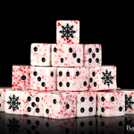 Baron of Dice Baron of Dice Blood Sacrifice Dice Square Corner d6 25 ct