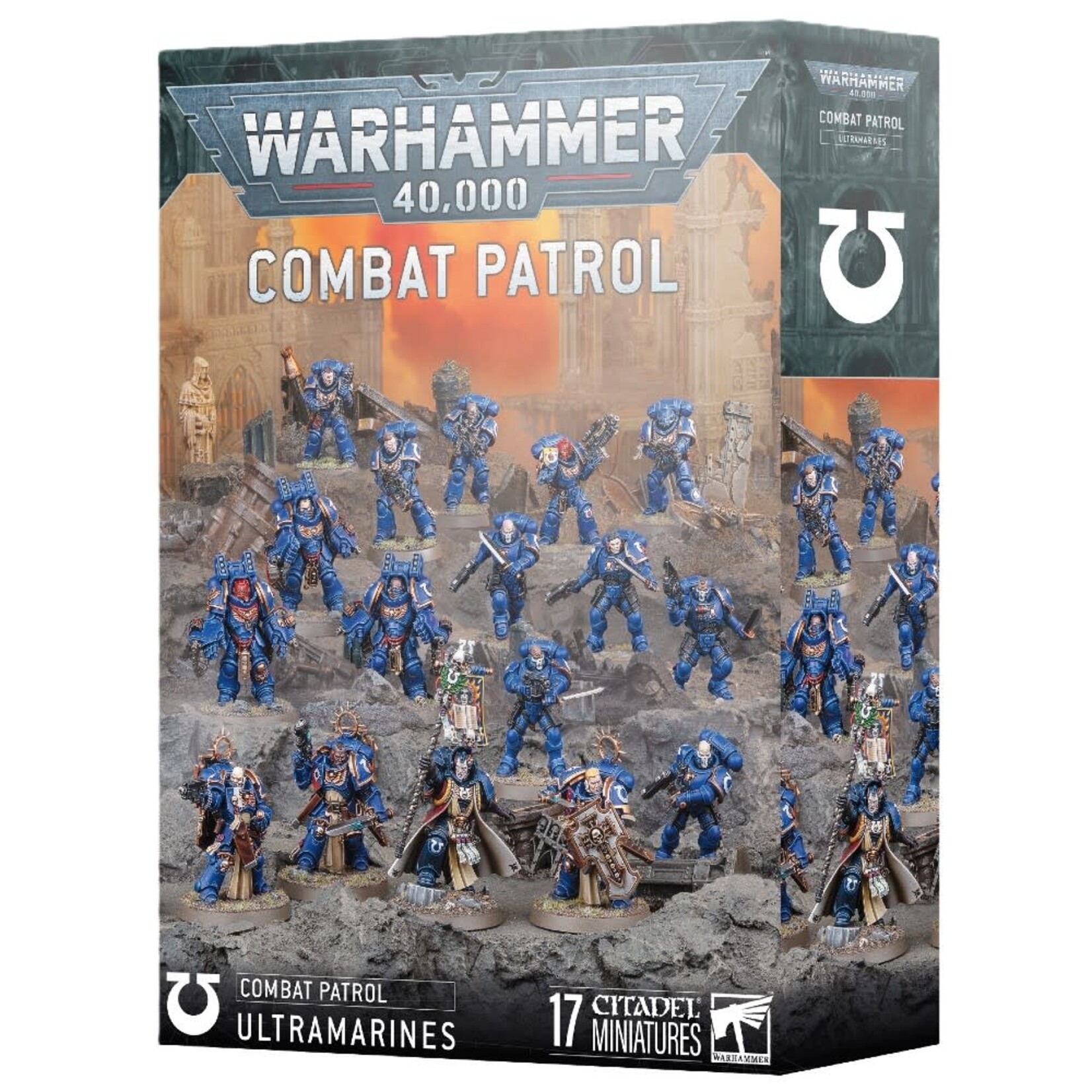 Games Workshop Warhammer 40k Space Marines Ultramarines Combat Patrol