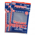KMC Top Load Inner Sleeve Perfect Standard Size Clear 100 ct