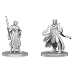 WizKids Critical Role Unpainted Minis Beauregard Lionett and Caleb Widogast