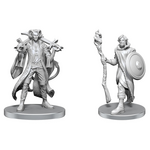 WizKids Critical Role Unpainted Minis Mollymauk Tealeaf and Caduceus Clay