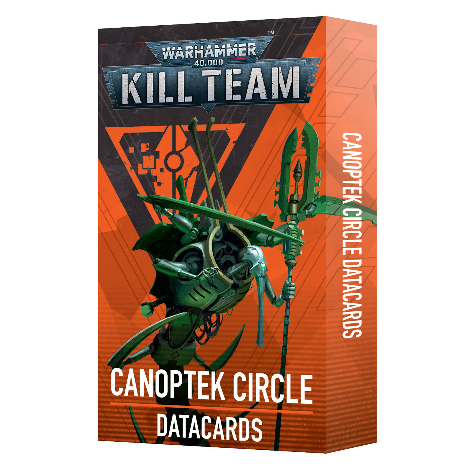 Games Workshop Kill Team 4E Datacards Canoptek Circle
