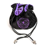 Fennek and Finch Warlock Black Purple w/ Sigil Multipocket Large Dice Bag
