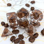 Fennek and Finch Coffee Bean Polyhedral 7 die set