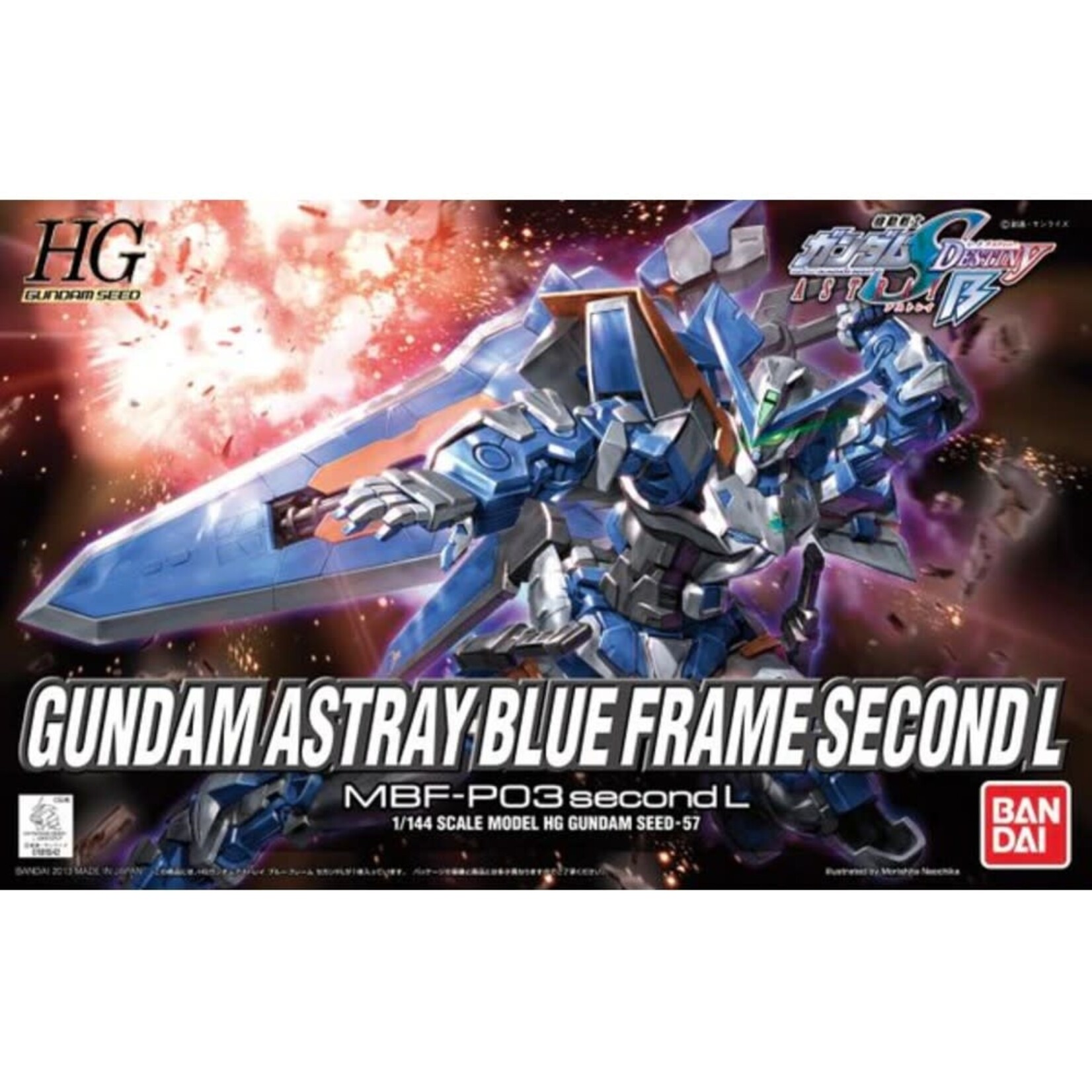 Bandai Gundam HG Gundam Astray Blue Flame