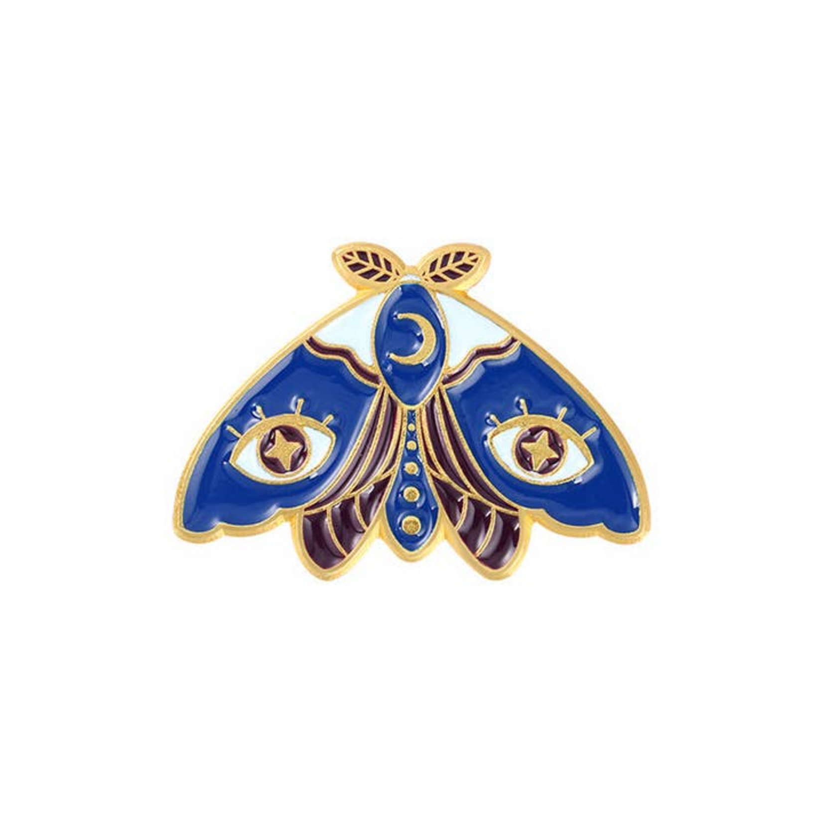 Magia Design Celestial Moth Alloy Pin Blue