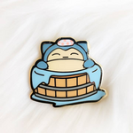 Bonnie's Lab Pokemon Snorlax Enamel Pin