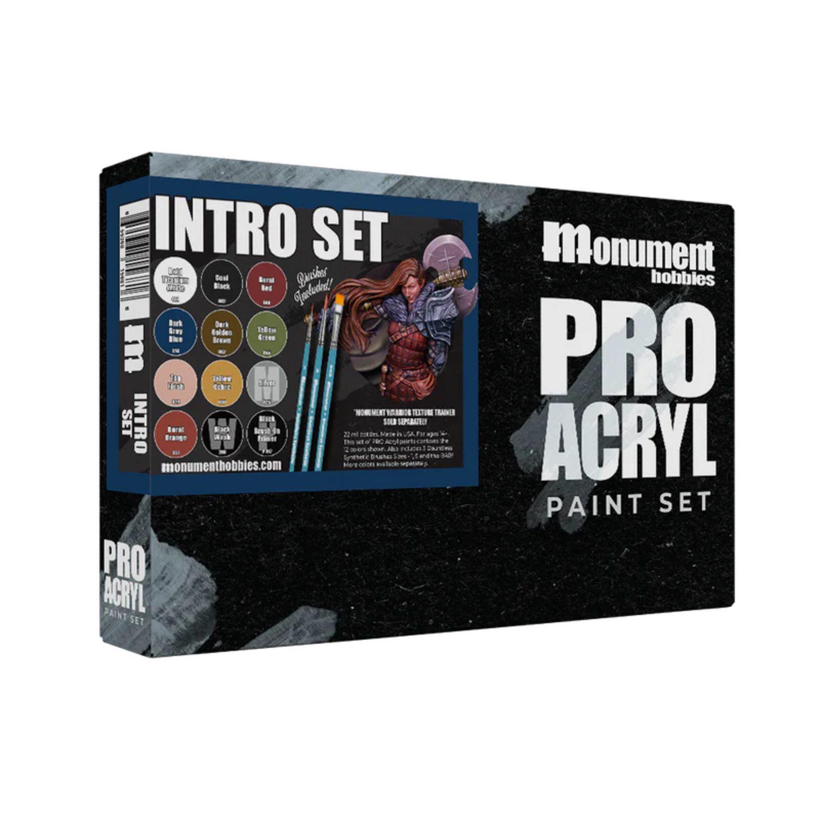 Monument Hobbies Pro Acryl Intro Paint Set