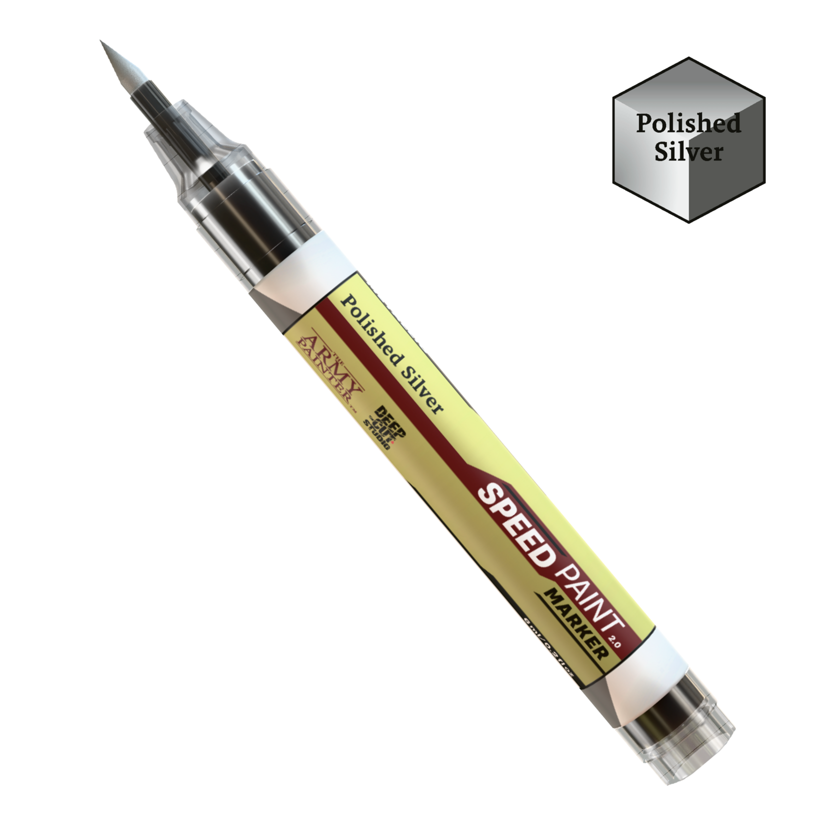 Army Painter Army Painter Speedpaint Marker Polished Silver