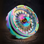 Dice Habit Roulette Spinner Dice Iridescence