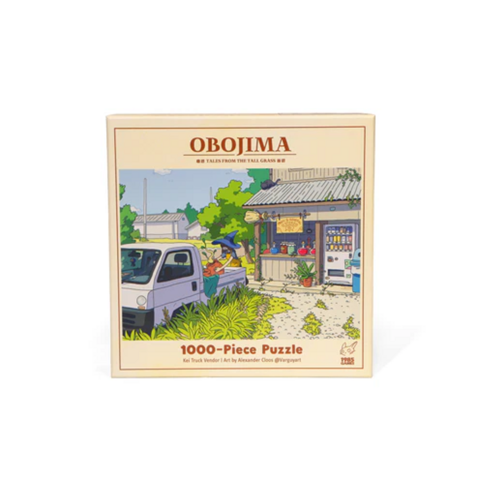 1985 Games 1000 pc Puzzle Obojima Kei Truck Vendor