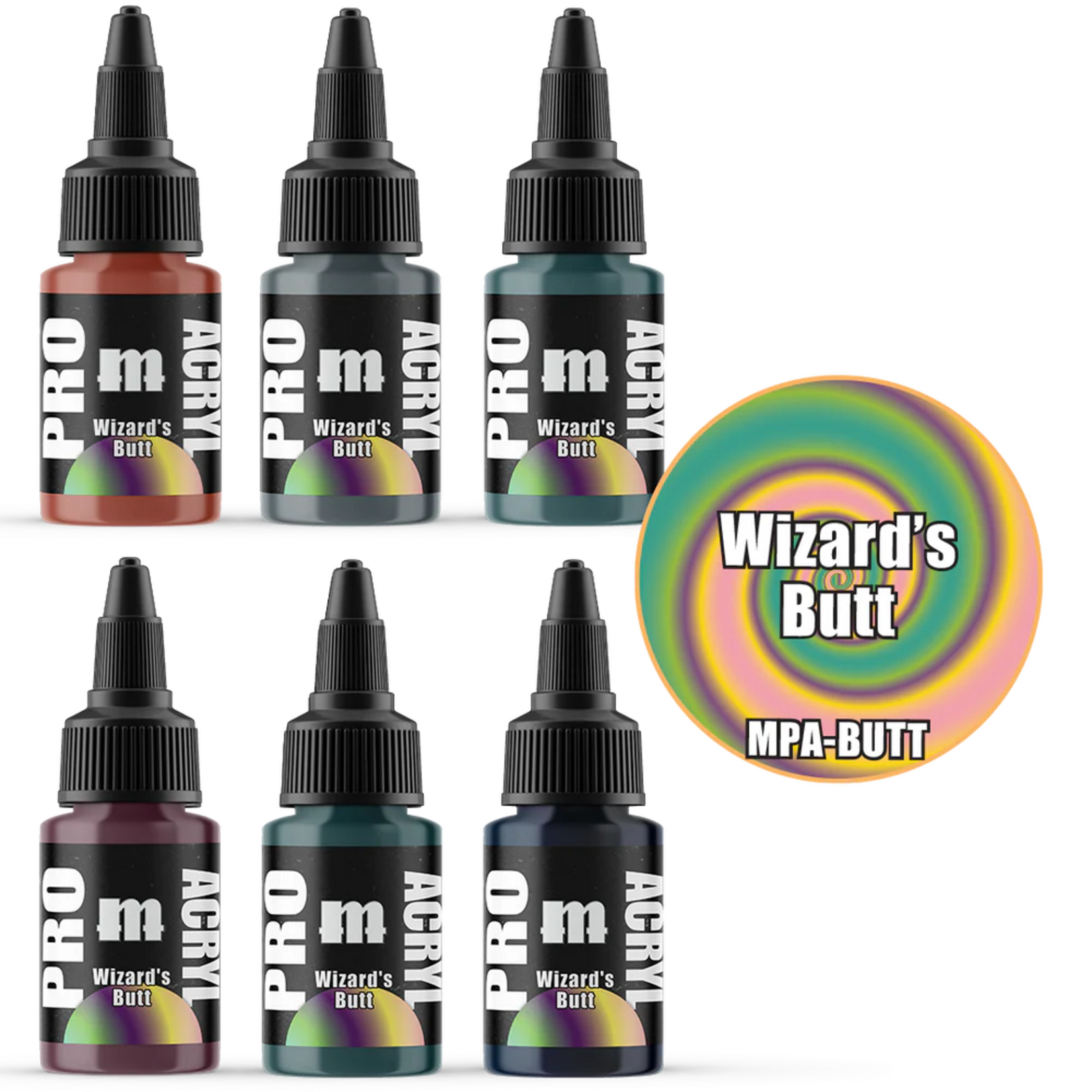 Monument Hobbies Pro Acryl Wizard's Butt Paint Set