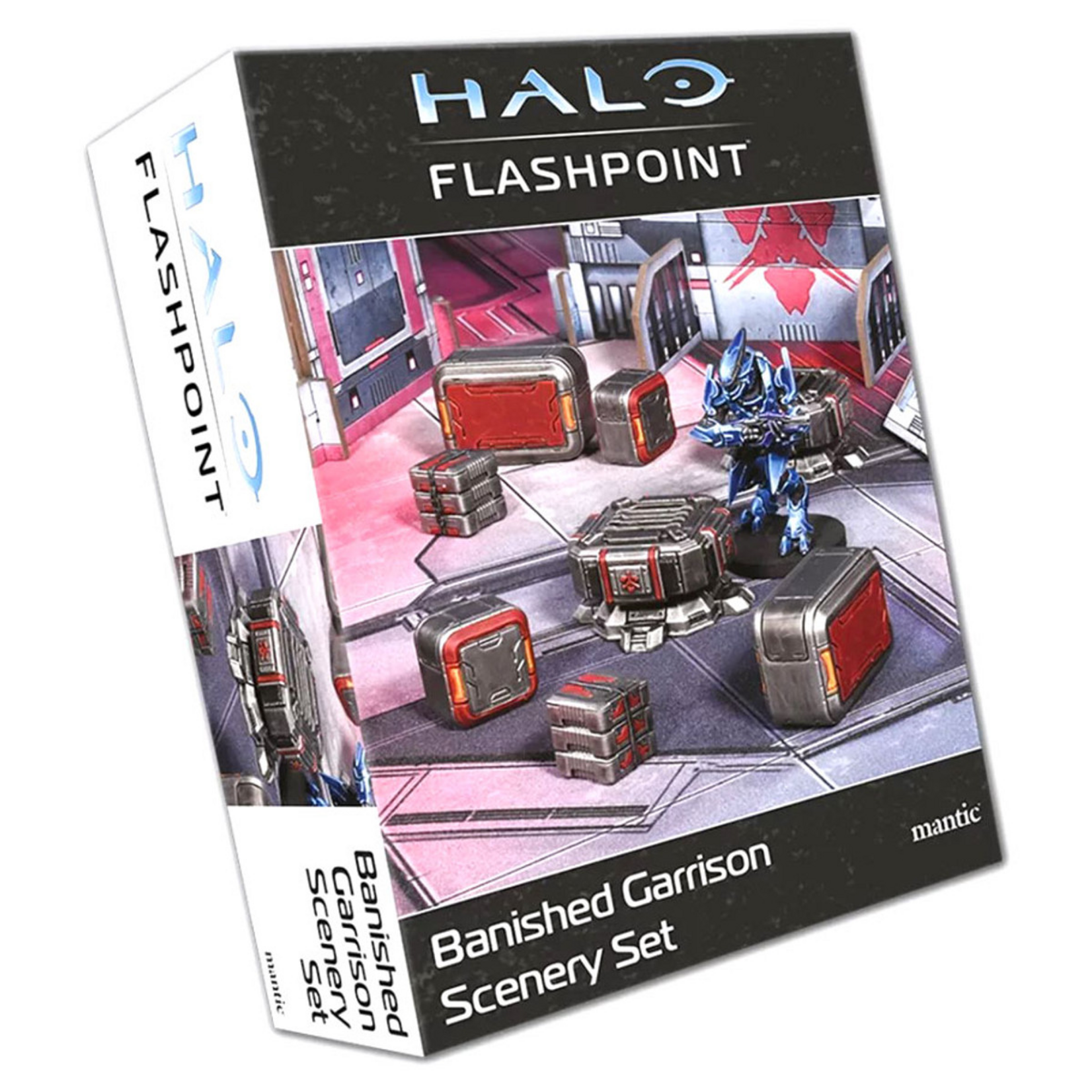 Mantic Games Halo Flashpoint Banished Garrison Scenery Set
