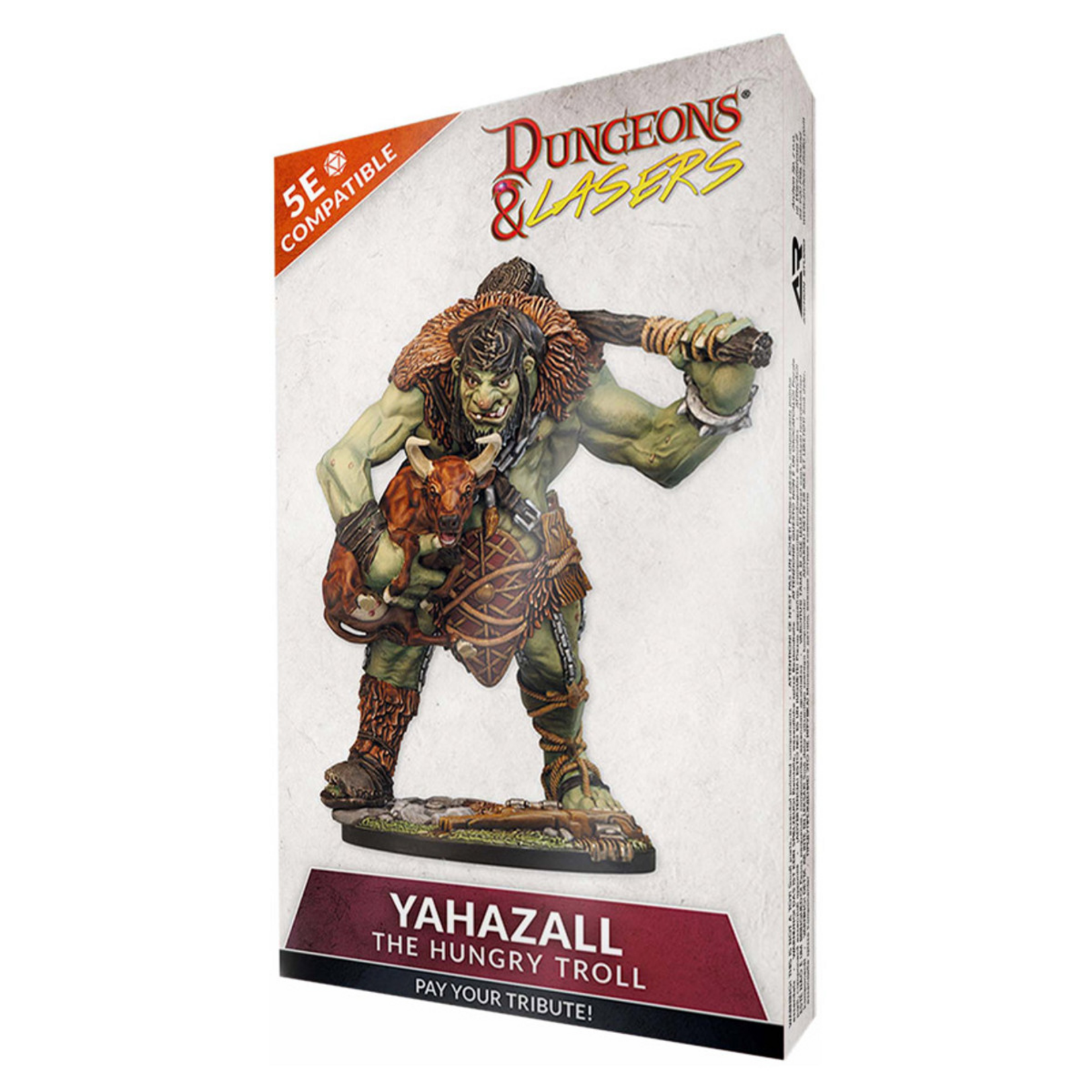 Archon Studios Dungeons and Lasers Miniatures Yahazzall Hungry Troll