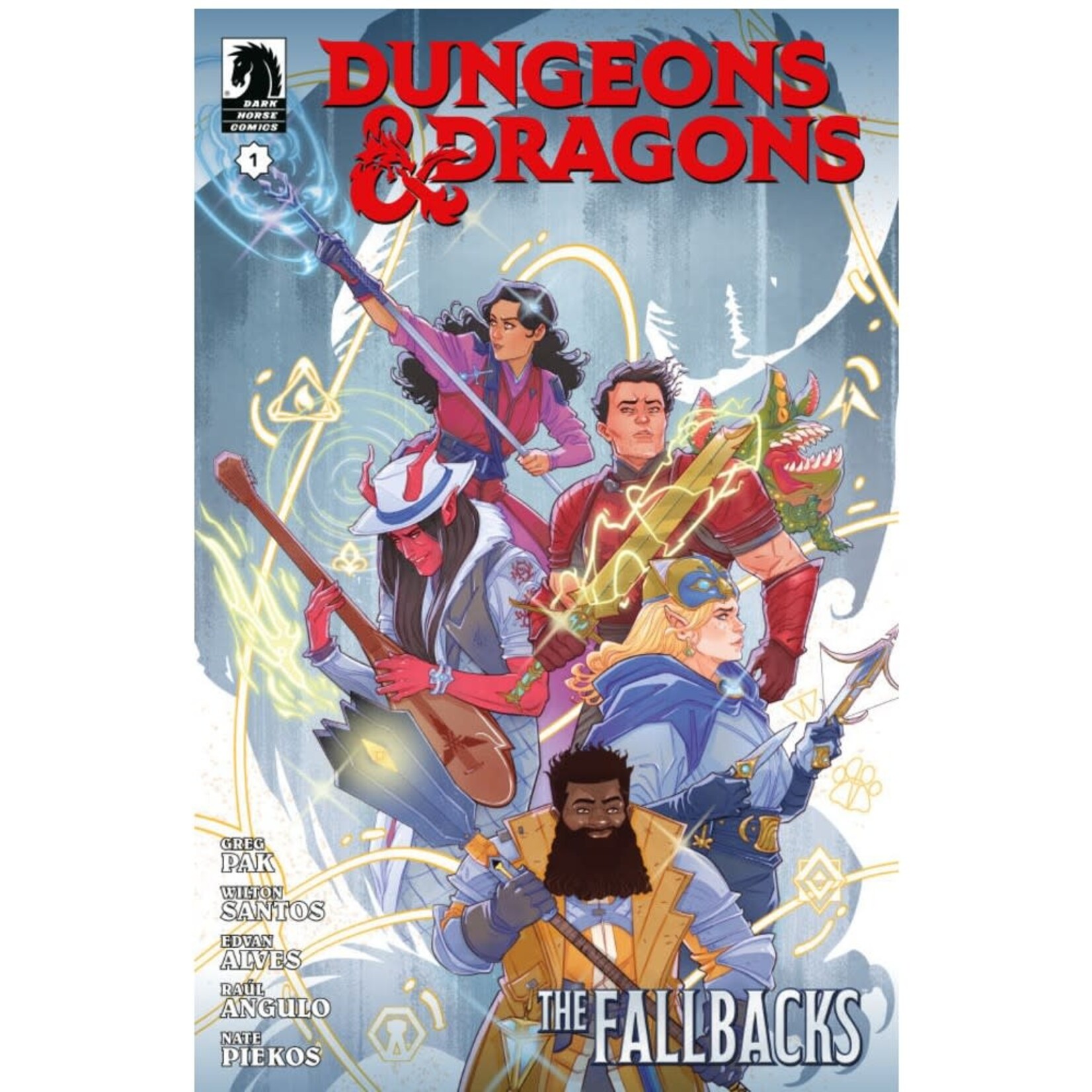 Dark Horse Comics Dungeons and Dragons The Fallbacks Series 1 - 1