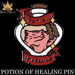 DND Dice Potion of Healing Enamel Pin