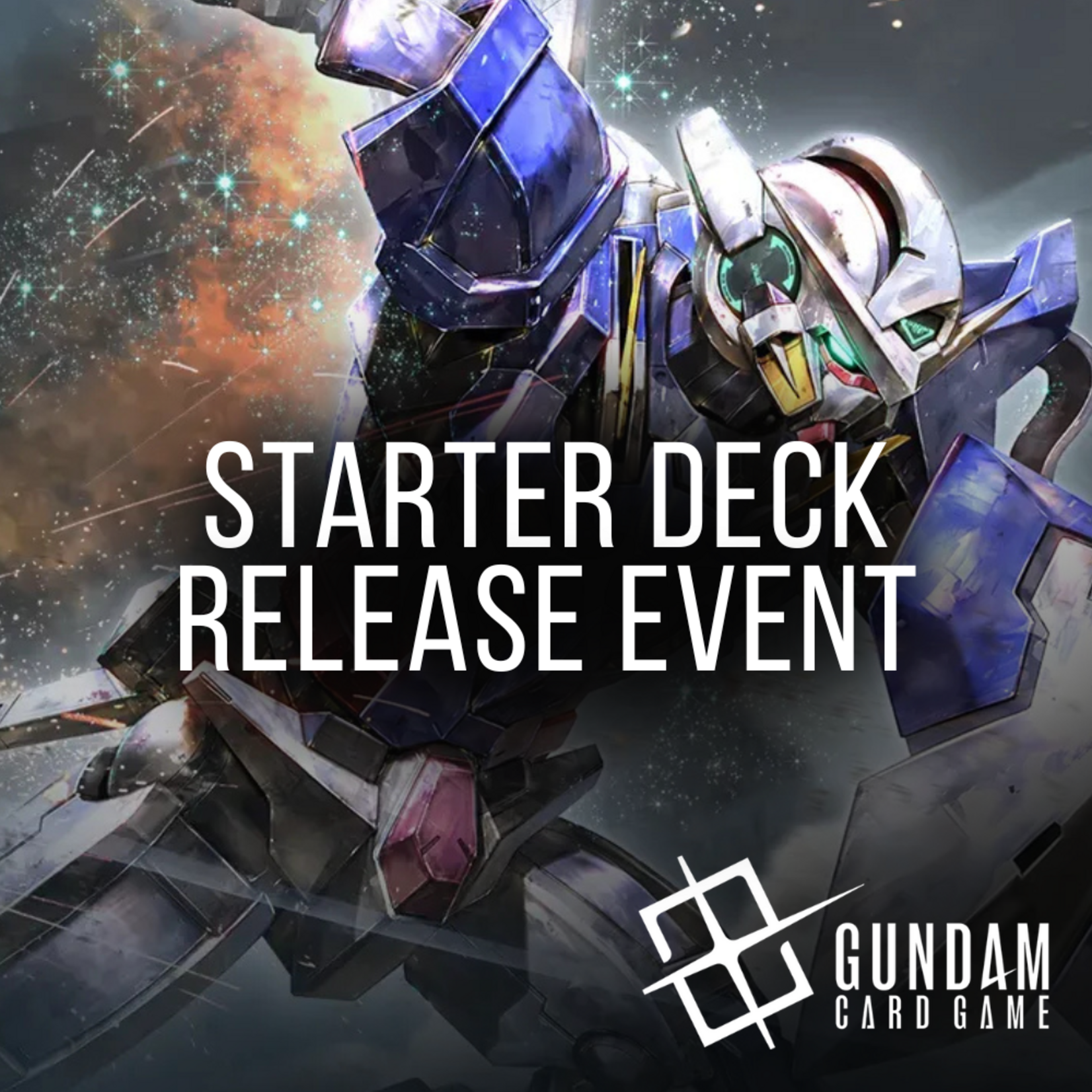 GG PDX Gundam Card Game Starter Deck Release Event Sat 5 pm