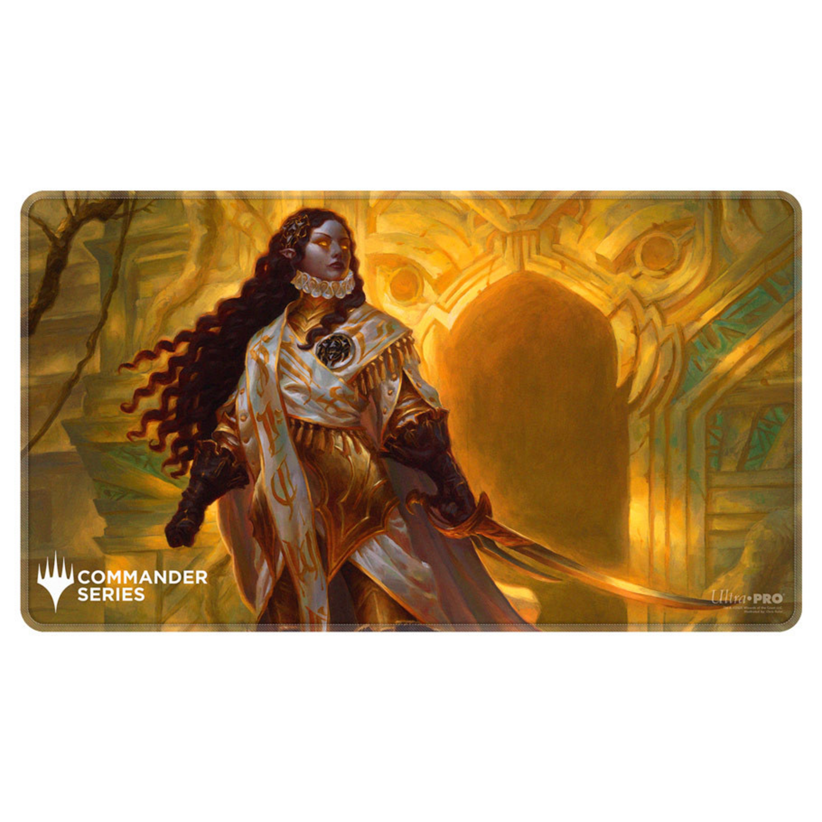 Ultra Pro Ultra Pro Stitched Edge Playmat Magic Commander Series Elenda the Dusk Rose