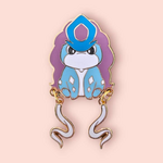 Sugar Cubed Studios 245 Mystery Monster Suicune Dangle Enamel Pin
