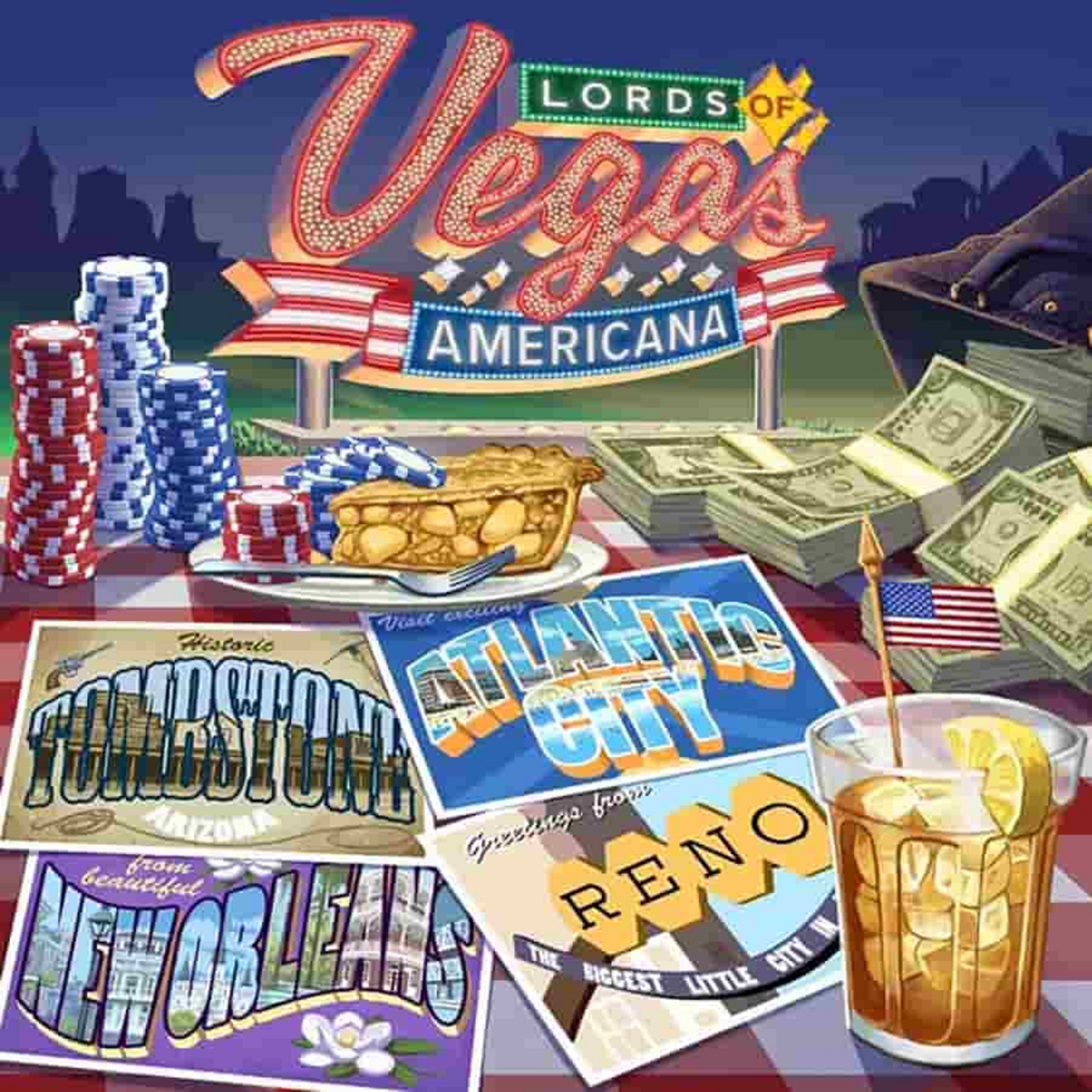 Lone Shark Games Lords of Vegas Americana Expansion