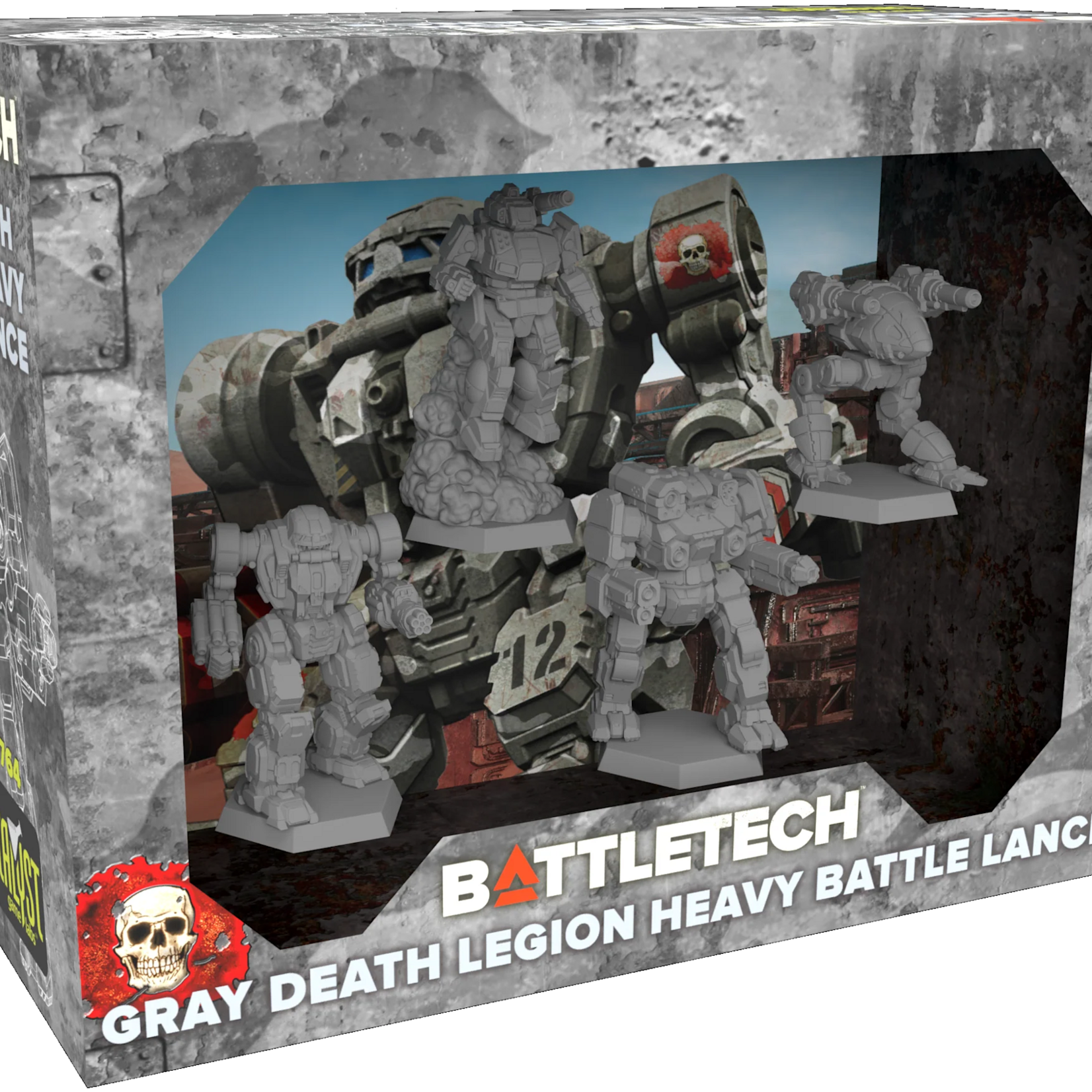 Catalyst Game Labs Battletech Gray Death Legion Heavy Battle Lance