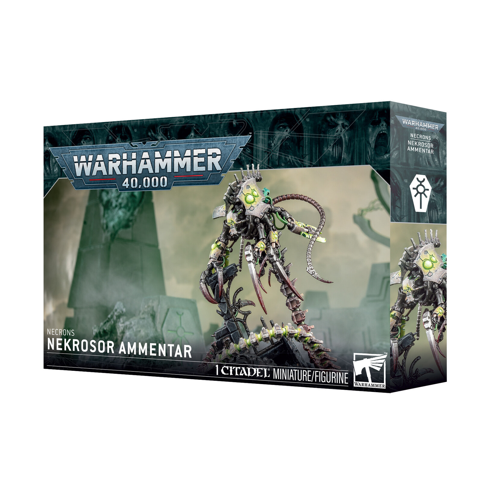 Games Workshop Warhammer 40k Xenos Necrons Nekrosor Ammentar