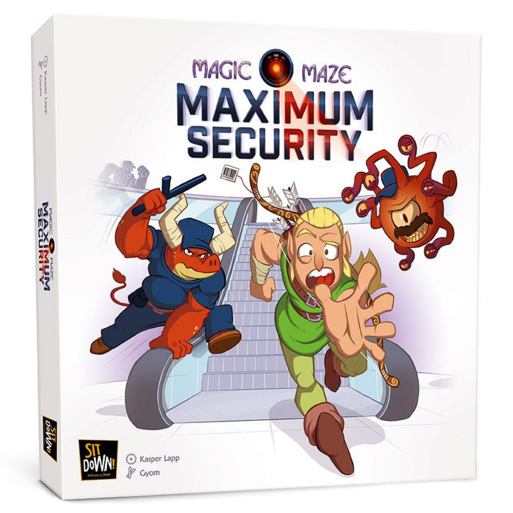 Sit Down Magic Maze Maximum Security Expansion