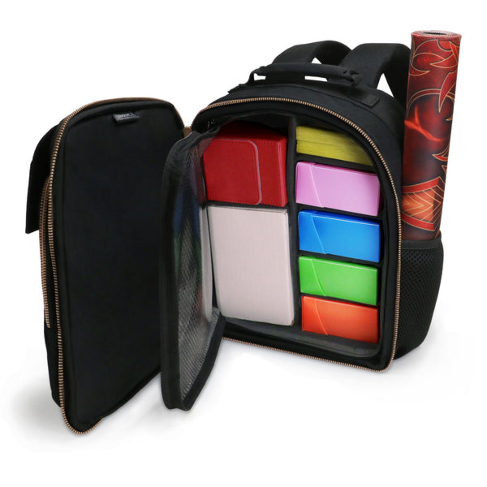 Enhance Gaming ENHANCE Tabletop Compact Trading Card Backpack Classic Black